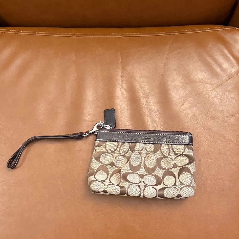 Coach wristlet